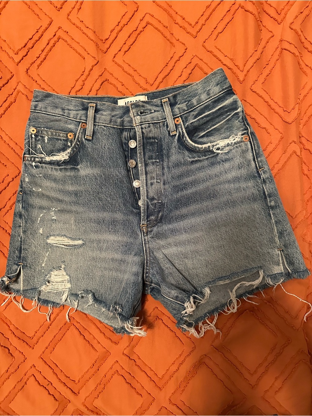Agolde Dee Denim Shorts